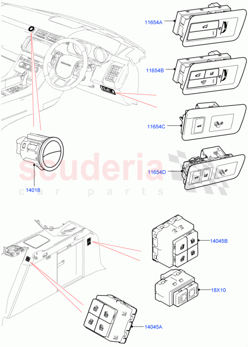 Part Diagram for Land Rover LR042263