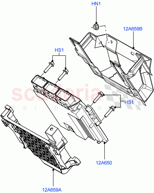 Part Diagram for Land Rover LR028410