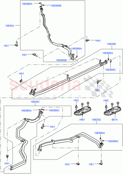 Part Diagram for Land Rover LR070652