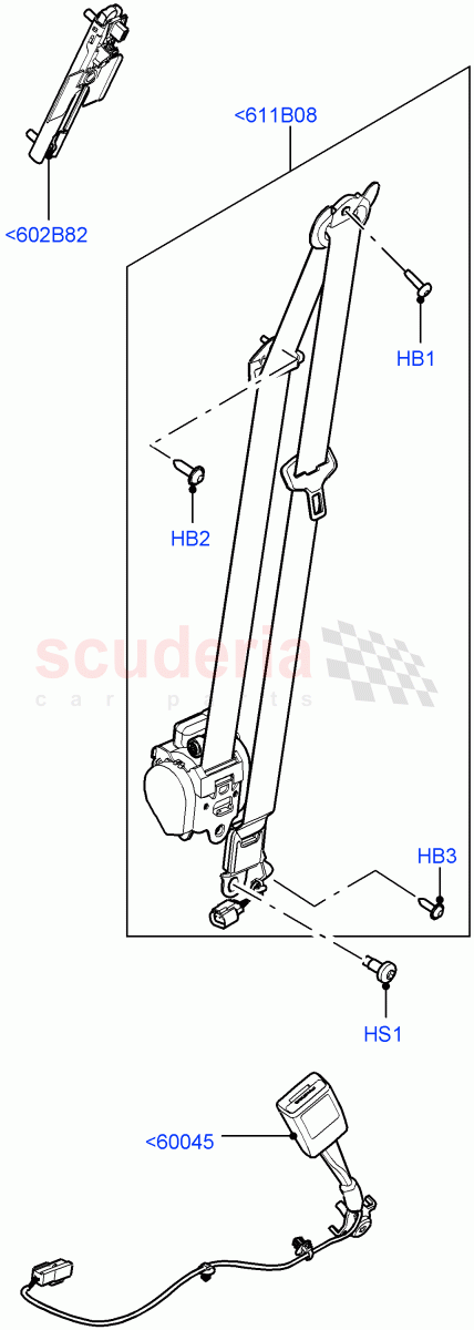 Part Diagram for Land Rover LR071917
