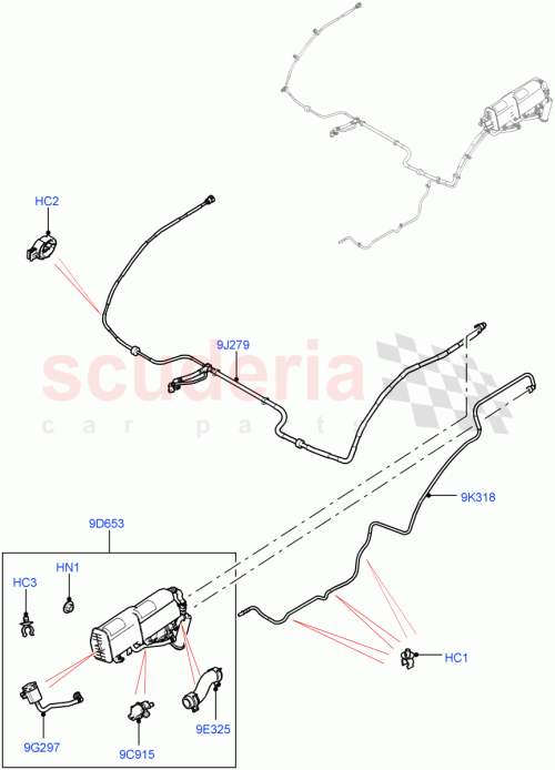 Part Diagram for Land Rover LR062033