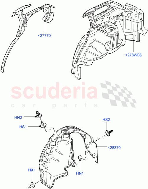 Part Diagram for Land Rover CYP100791