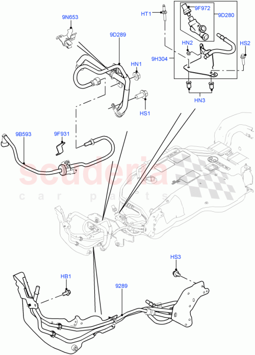 Part Diagram for Land Rover LR060393