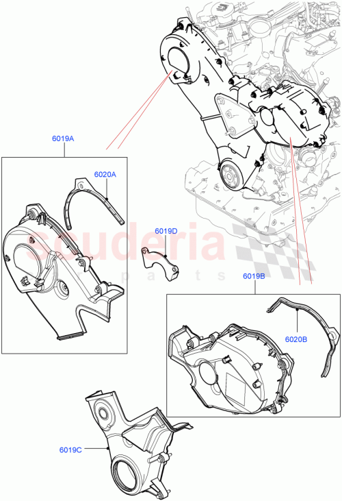 Part Diagram for Land Rover LR091784