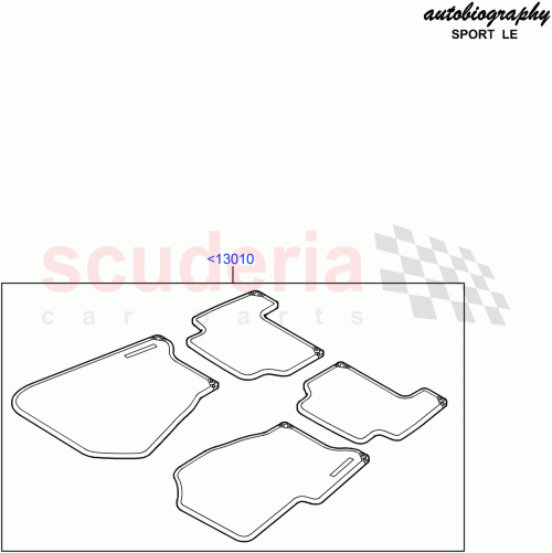 Part Diagram for Land Rover LR029438