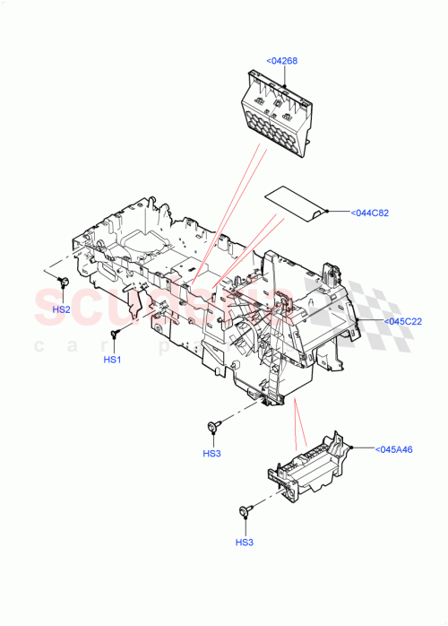 Part Diagram for Land Rover LR162689