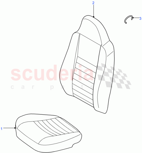 Part Diagram for Land Rover LR065205