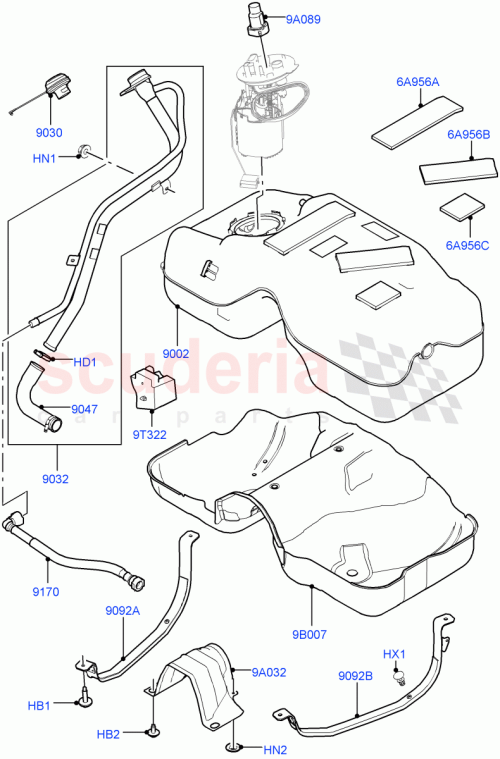 Part Diagram for Land Rover LR084559